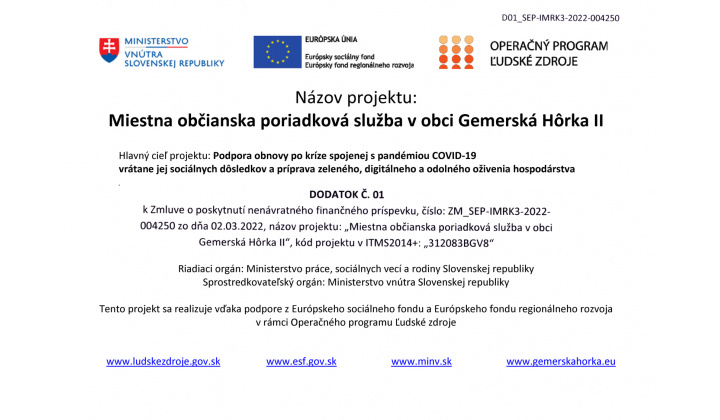 Fotka - Miestna občianska poriadková služba II