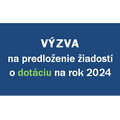 Predloženie žiadosti o dotáciu z rozpočtu obce