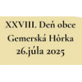 Deň obce Gemerská Hôrka - 2025 - Falunap Gömörhorka