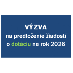 Výzva na predloženie žiadosti o dotáciu z rozpočtu obce na rok 2026